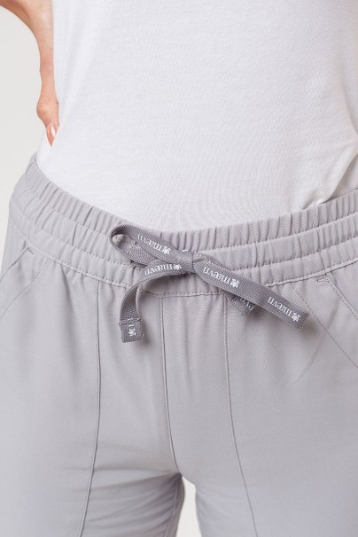 Komplet medyczny damski Maevn Momentum (bluza Double V-neck, spodnie 6-pocket) popielaty-10