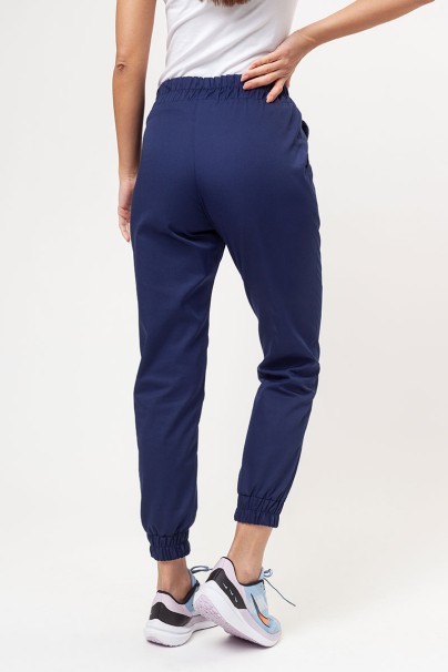 Spodnie medyczne damskie Sunrise Easy FRESH jogger ciemny granat-1