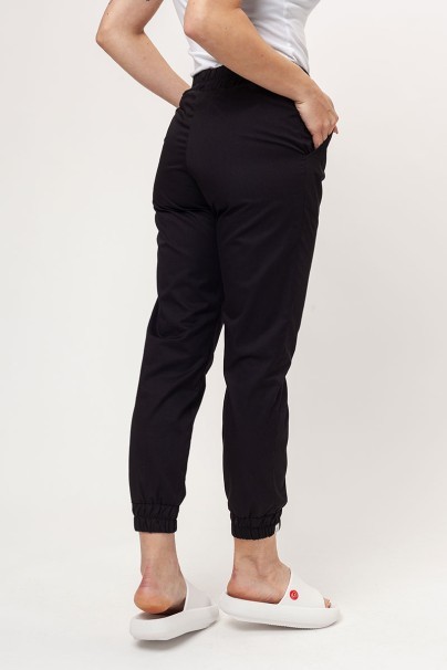 Spodnie medyczne damskie Sunrise Easy FRESH jogger czarne-1