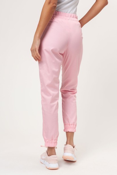 Spodnie medyczne damskie Sunrise Easy FRESH jogger jasnoróżowe-2