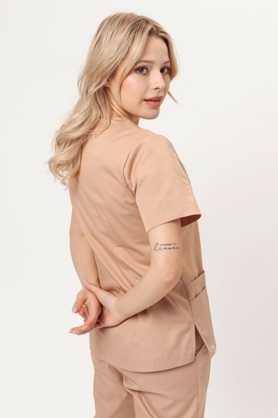 Bluza medyczna damska Sunrise Basic Light FRESH beżowa-2