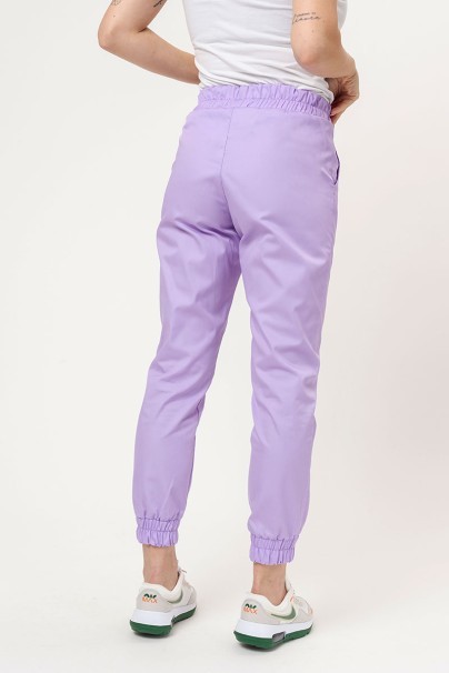 Spodnie medyczne damskie Sunrise Easy FRESH jogger lawendowe-1