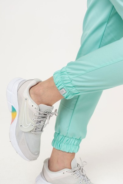 Komplet medyczny damski Sunrise Basic Jogger FRESH Women miętowy-10