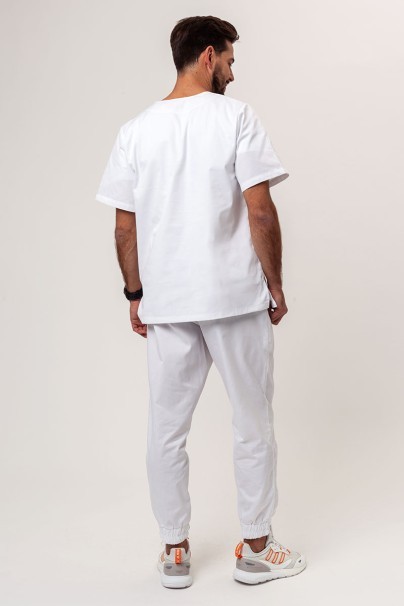 Spodnie medyczne męskie Sunrise Easy FRESH jogger białe-6