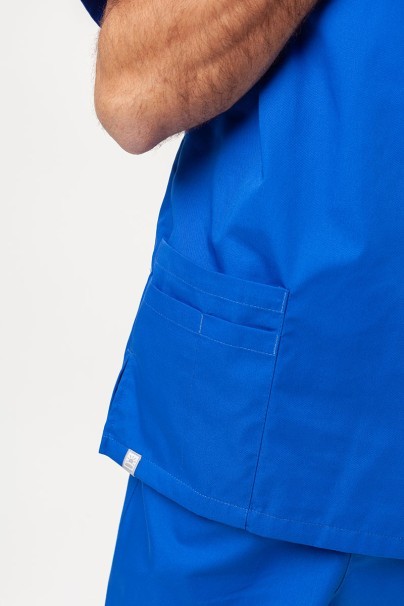 Bluza medyczna męska Sunrise Uniforms Basic Standard FRESH królewski granat-4