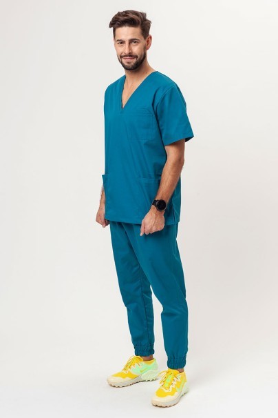 Bluza medyczna męska Sunrise Uniforms Basic Standard FRESH karaibski błękit-7