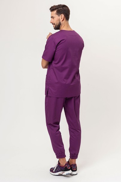 Bluza medyczna męska Sunrise Uniforms Basic Standard FRESH śliwkowy-6