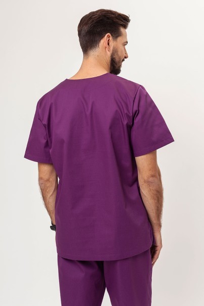 Bluza medyczna męska Sunrise Uniforms Basic Standard FRESH śliwkowy-2