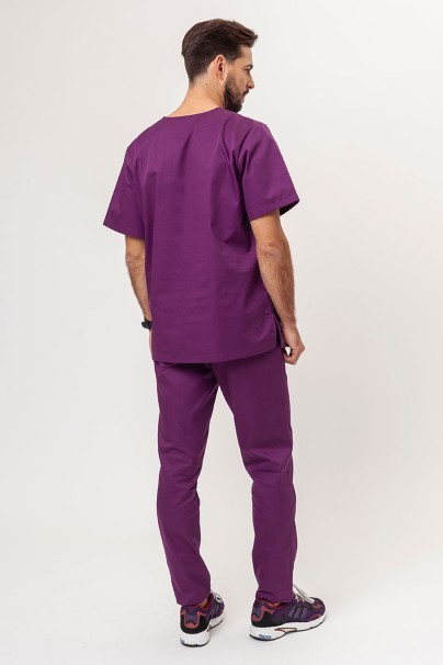 Bluza medyczna męska Sunrise Uniforms Basic Standard FRESH śliwkowy-8