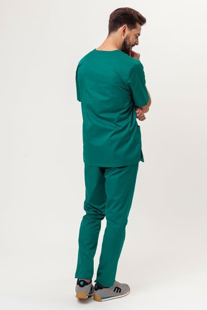 Bluza medyczna męska Sunrise Uniforms Basic Standard FRESH zielona-6