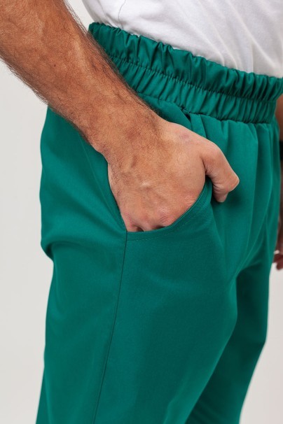 Spodnie medyczne męskie Sunrise Easy FRESH jogger zielone-3