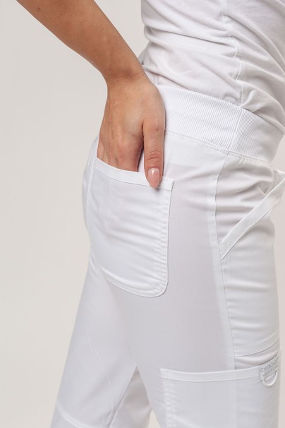 Komplet medyczny damski Cherokee Revolution (bluza Mock, spodnie Straight) biały-9