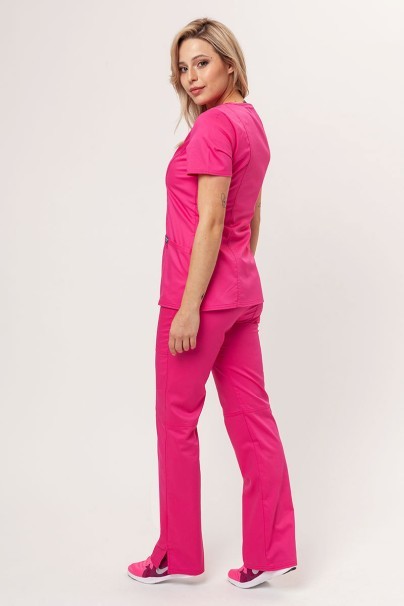 Komplet medyczny damski Cherokee Revolution (bluza Mock, spodnie Straight) różowy-2