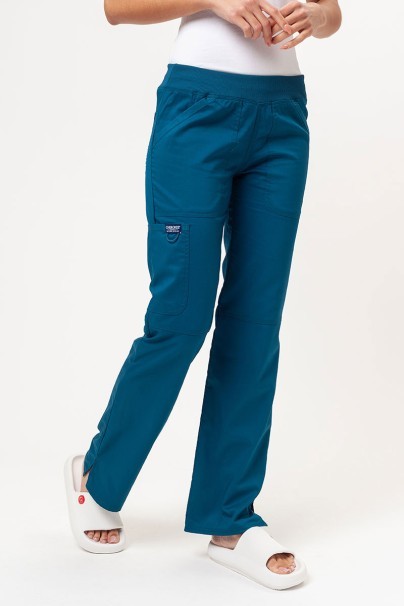 Komplet medyczny damski Cherokee Revolution (bluza Mock, spodnie Straight) karaibski błękit-7
