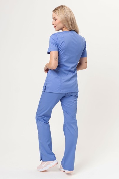Komplet medyczny damski Cherokee Revolution (bluza Mock, spodnie Straight) klasyczny błękit-2