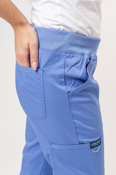 Komplet medyczny damski Cherokee Revolution (bluza Mock, spodnie Straight) klasyczny błękit-10