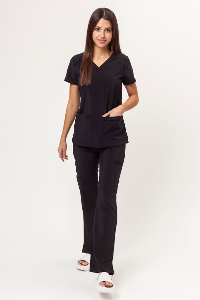 Komplet medyczny damski Cherokee Revolution (bluza Mock, spodnie Straight) czarny-2