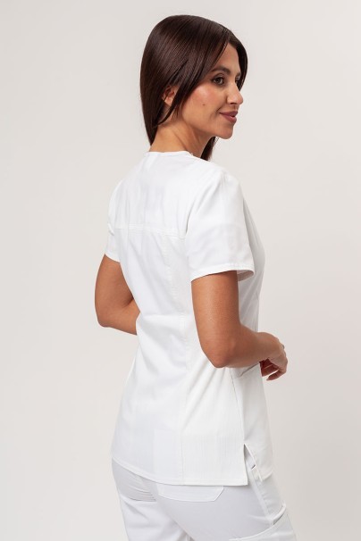 Komplet medyczny damski Cherokee Revolution Tech (bluza V-neck, spodnie Mid Rise) biały-3