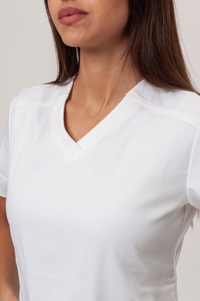 Komplet medyczny damski Cherokee Revolution Tech (bluza V-neck, spodnie Mid Rise) biały-4
