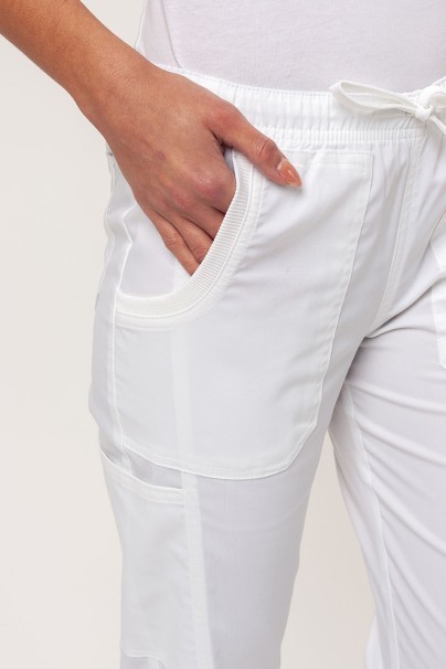 Komplet medyczny damski Cherokee Revolution Tech (bluza V-neck, spodnie Mid Rise) biały-9