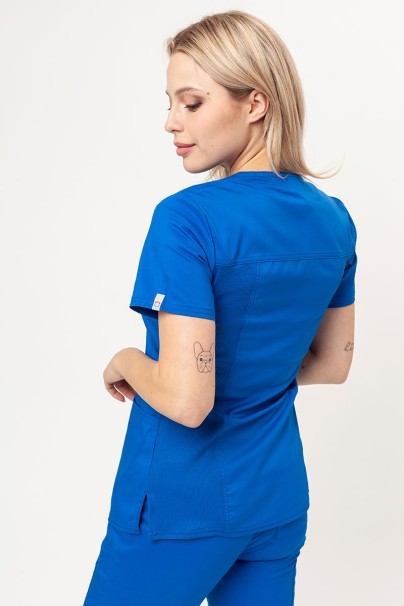 Komplet medyczny damski Cherokee Revolution Tech (bluza V-neck, spodnie Mid Rise) królewskie granat-3