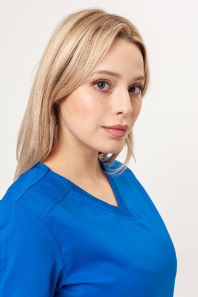 Komplet medyczny damski Cherokee Revolution Tech (bluza V-neck, spodnie Mid Rise) królewskie granat-4