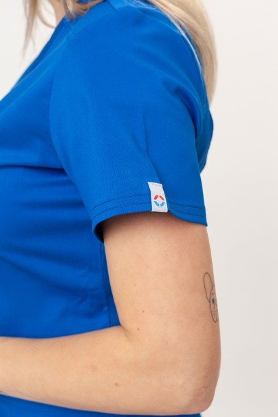 Komplet medyczny damski Cherokee Revolution Tech (bluza V-neck, spodnie Mid Rise) królewskie granat-7