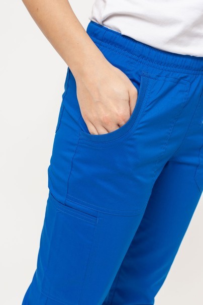 Komplet medyczny damski Cherokee Revolution Tech (bluza V-neck, spodnie Mid Rise) królewskie granat-11