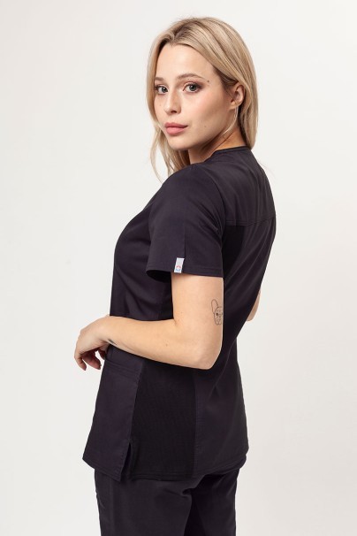 Komplet medyczny damski Cherokee Revolution Tech (bluza V-neck, spodnie Mid Rise) czarny-3