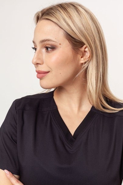 Komplet medyczny damski Cherokee Revolution Tech (bluza V-neck, spodnie Mid Rise) czarny-4