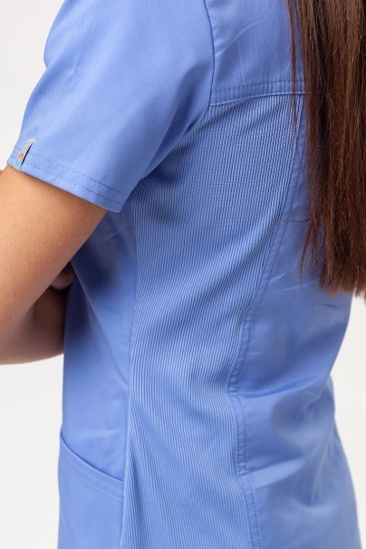 Bluza medyczna damska Cherokee Revolution Tech V-neck klasyczny błękit-4