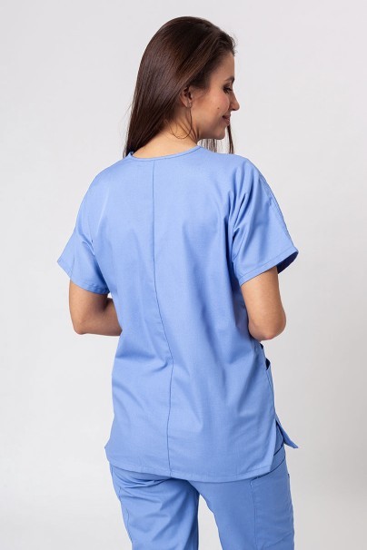 Komplet medyczny damski Cherokee Originals (bluza V-neck, spodnie N.Rise) klasyczny błękit-3