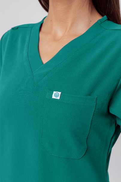 Bluza medyczna damska Uniforms World 518GTK™ Phillip On-Shift zielona-2