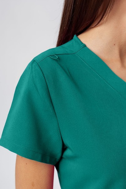 Bluza medyczna damska Uniforms World 518GTK™ Phillip On-Shift zielona-3