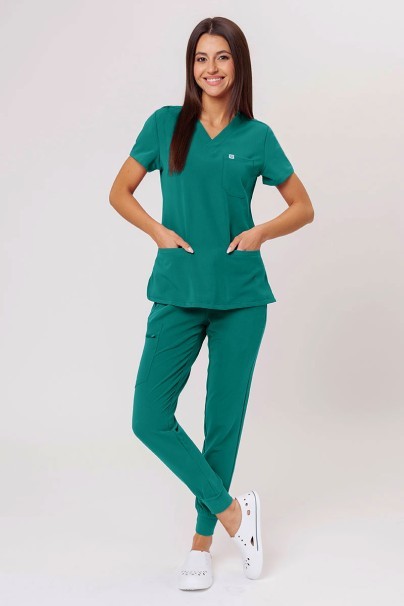 Bluza medyczna damska Uniforms World 518GTK™ Phillip On-Shift zielona-5