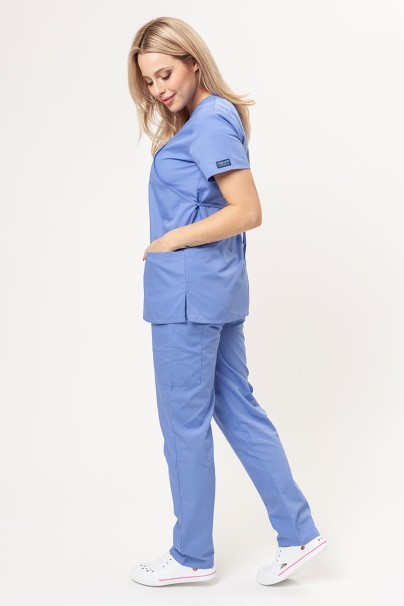 Komplet medyczny damski Cherokee Originals (bluza Mock, spodnie N.Rise) klasyczny błękit-2