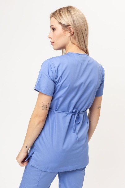 Komplet medyczny damski Cherokee Originals (bluza Mock, spodnie N.Rise) klasyczny błękit-3