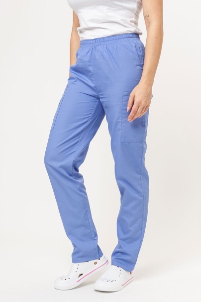 Komplet medyczny damski Cherokee Originals (bluza Mock, spodnie N.Rise) klasyczny błękit-8