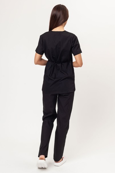 Komplet medyczny damski Cherokee Originals (bluza Mock, spodnie N.Rise) czarny-1