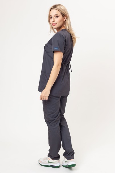 Komplet medyczny damski Cherokee Originals (bluza Mock, spodnie N.Rise) szary-2