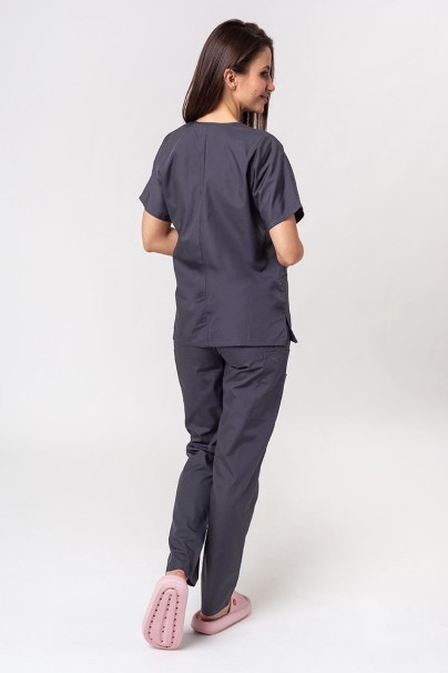 Komplet medyczny damski Cherokee Originals (bluza V-neck, spodnie N.Rise) szary-2