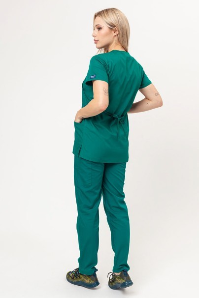 Komplet medyczny damski Cherokee Originals (bluza Mock, spodnie N.Rise) zielony-1