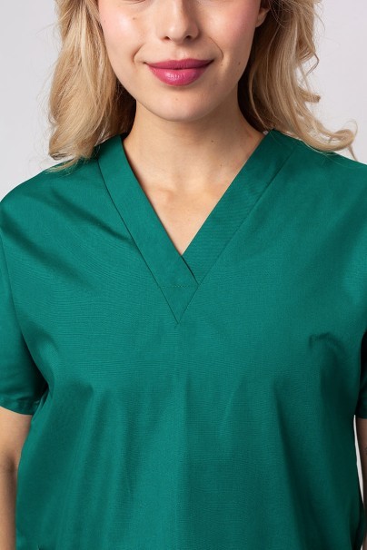 Komplet medyczny damski Cherokee Originals (bluza V-neck, spodnie N.Rise) zielony-3