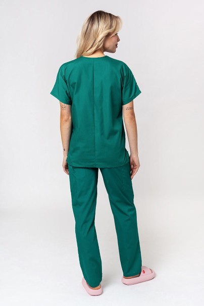 Komplet medyczny damski Cherokee Originals (bluza V-neck, spodnie N.Rise) zielony-11