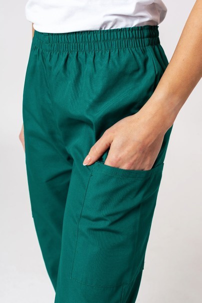Komplet medyczny damski Cherokee Originals (bluza V-neck, spodnie N.Rise) zielony-9