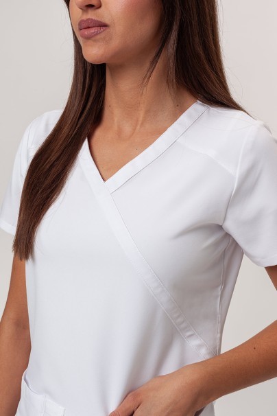 Bluza medyczna damska Dickies EDS Essentials Mock biała-2