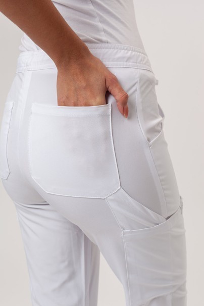 Spodnie medyczne damskie Dickies EDS Essentials Mid Rise białe-4