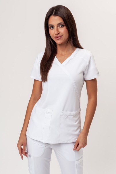 Komplet medyczny damski Dickies EDS Essentials (bluza Mock, spodnie Mid Rise) biały-2