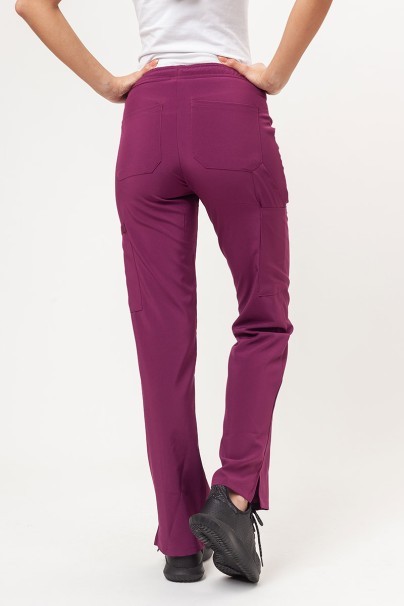 Komplet medyczny damski Dickies EDS Essentials (bluza Mock, spodnie Mid Rise) wiśniowy-10