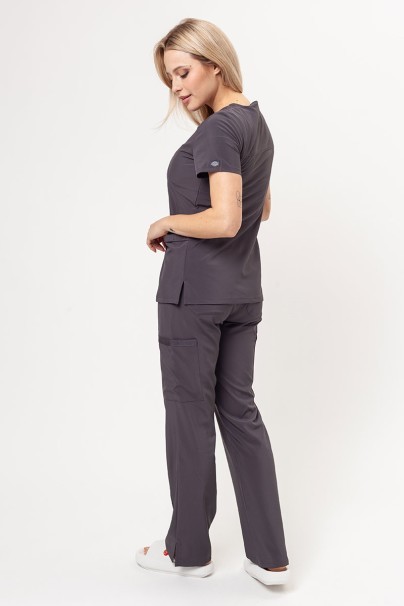 Spodnie medyczne damskie Dickies EDS Essentials Mid Rise szare-8